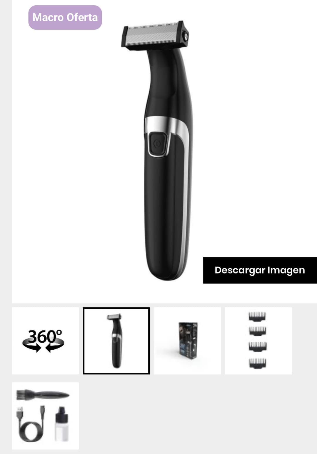 AFEITADORA CORPORAL/BARBA WATERPROOF KÜKEN