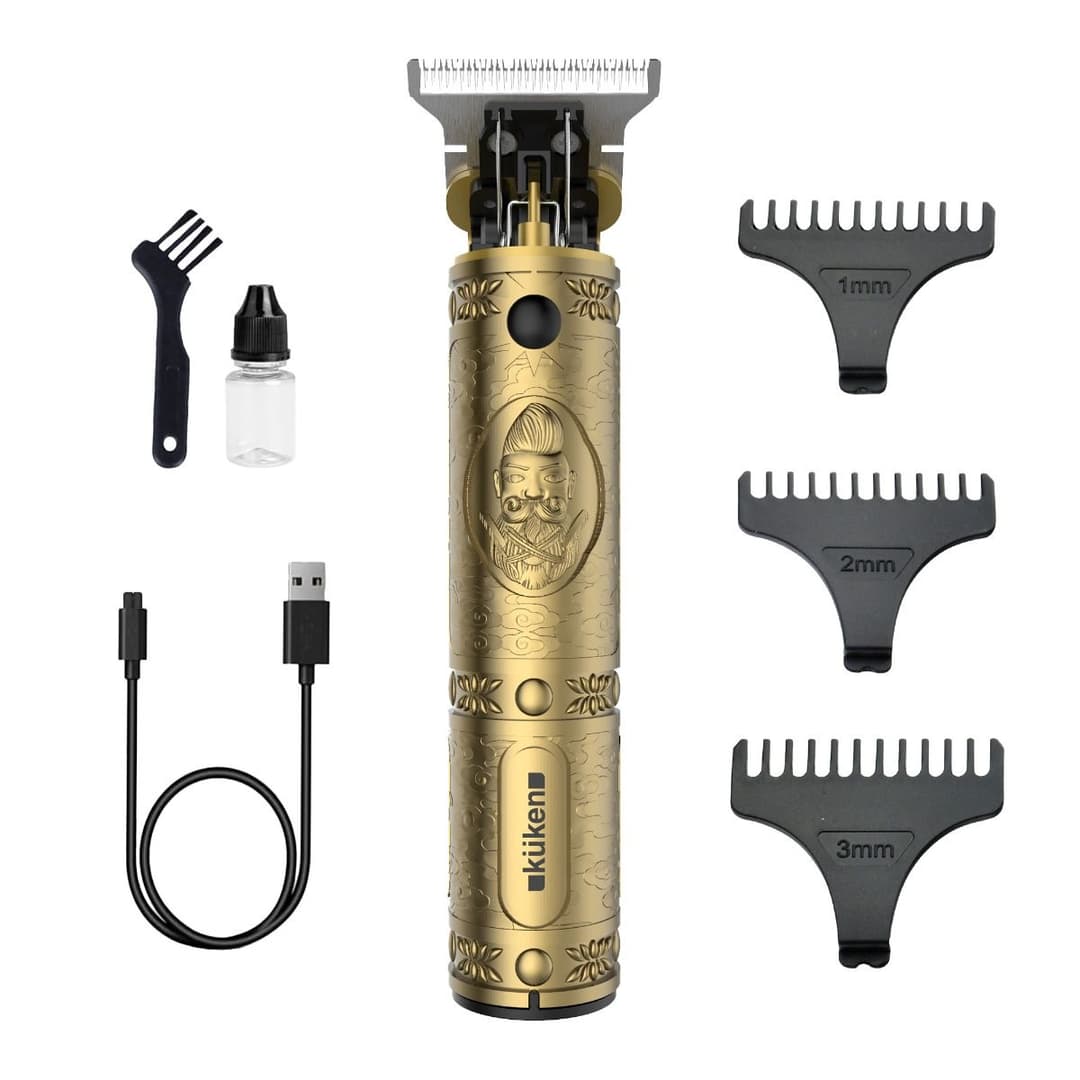 CORTAPELO METÁLICO PROFESIONAL DORADO 5W