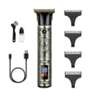 CORTAPELO METÁLICO PROFESIONAL DORADO LCD 5W KÜKEN imagen 1