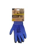 GUANTE NITRILO NYLON WORKFIT AZUL/NEGRO talla 7 imagen 1