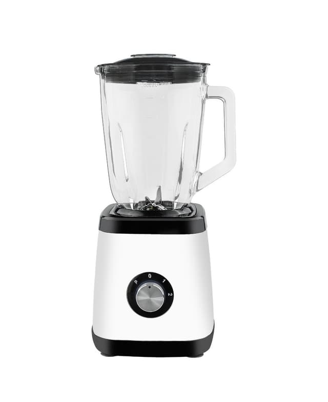 BATIDORA VASO CRISTAL 1.5L 1000W BLANCA