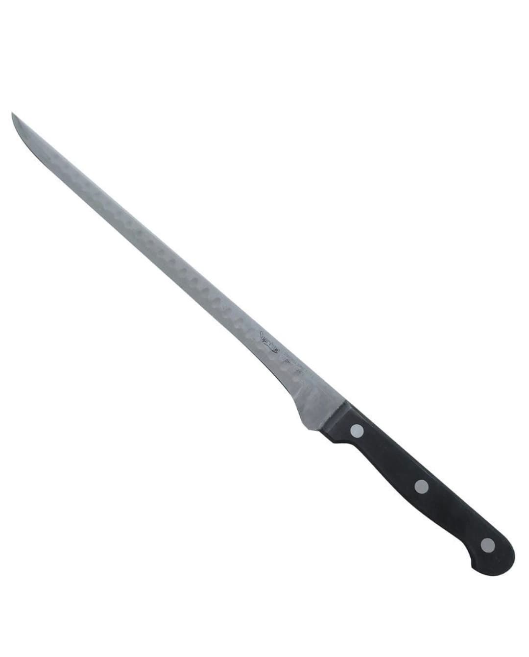 CUCHILLO JAMONERO ALVEOLADO SUPREME 27CM